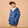 Barneklær Dunjakke Gutter Jenter Vinter Kort Barnejakke med hette