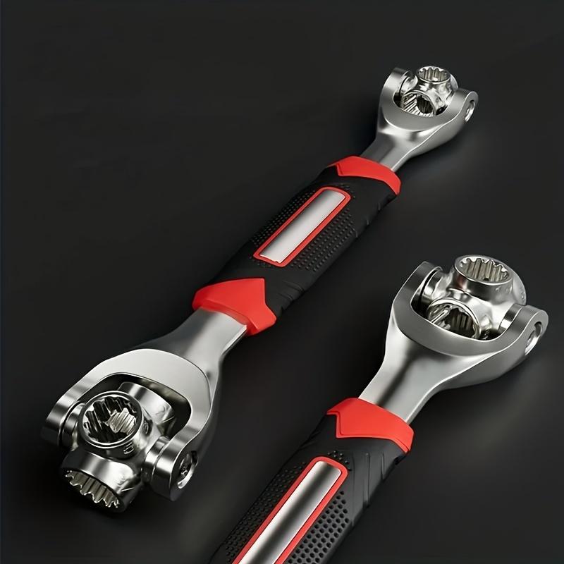 Universal Dog Bone Wrench 48 Sets, Suitable for Threaded Bolts, Torx Screws, Square Damaged Bolts. Ideal for Furniture Assembly and Car Repair