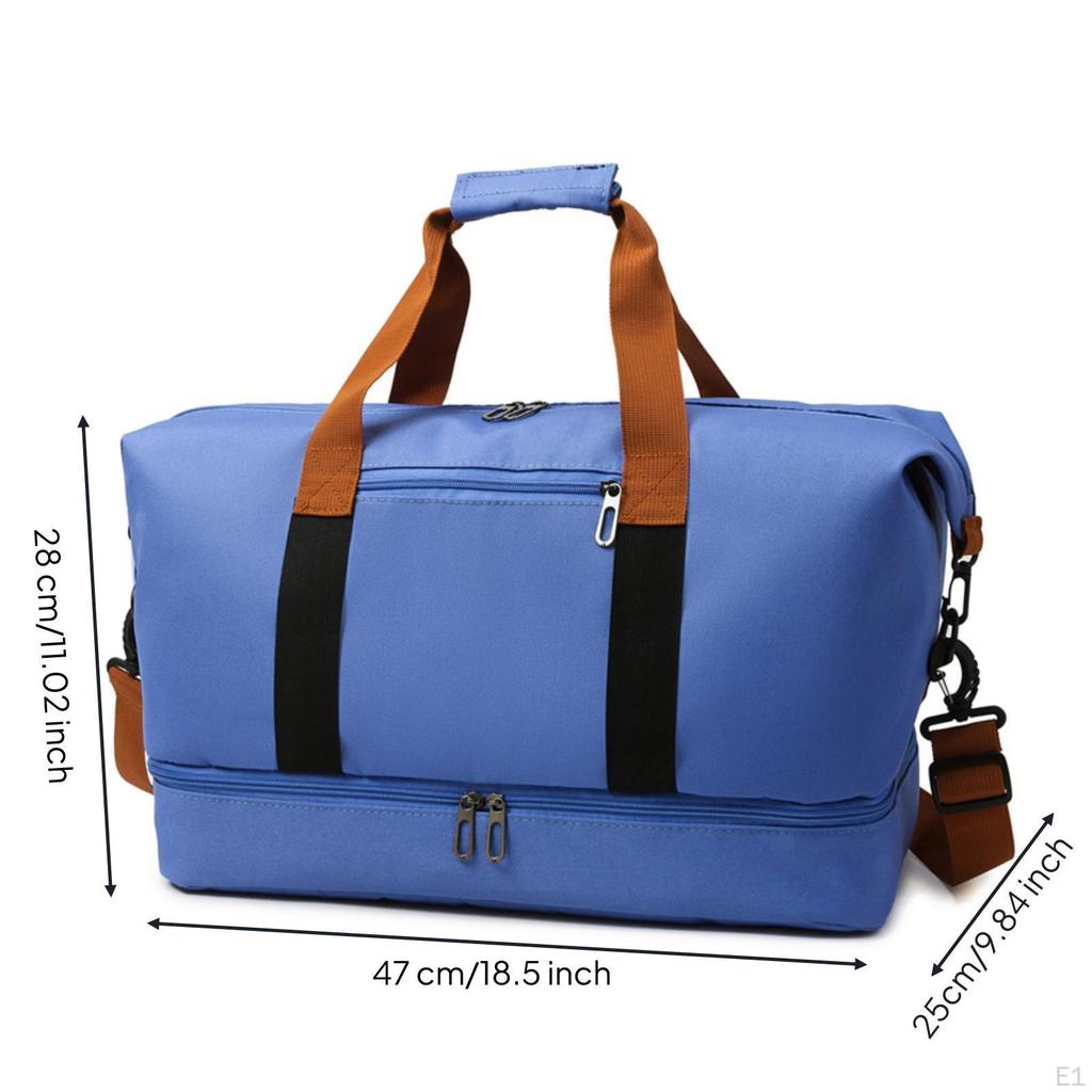 Duffel Bag with Shoe Compartment Versatile for Overnight Stays