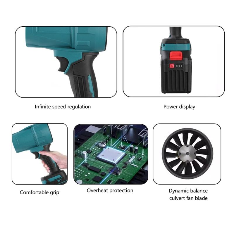 Handheld Blower Dust Blowing Tool for Home Use and Outdoor Cleaning Tasks