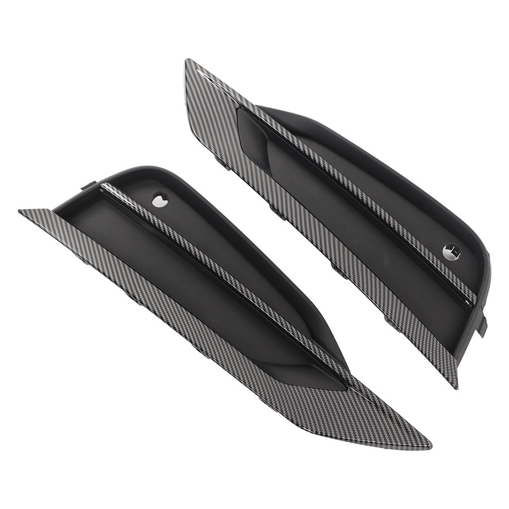 1 Pair Left Right Front Bumper Fog Light Grille 31425447 Car Accessories Replacemetn for S90 V90 2016‑2019