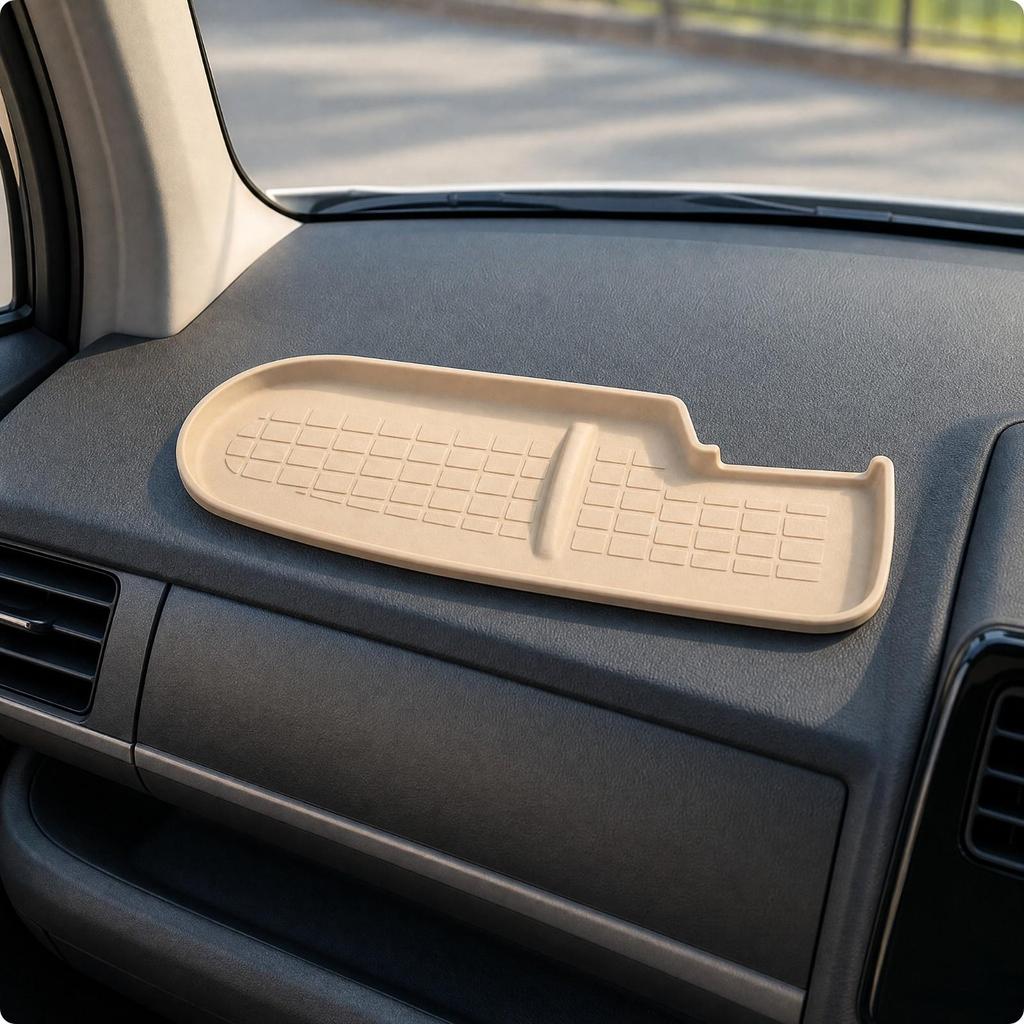 Non-Slip Automaker Dashboard Storage Pad Easy To Clean Tray with