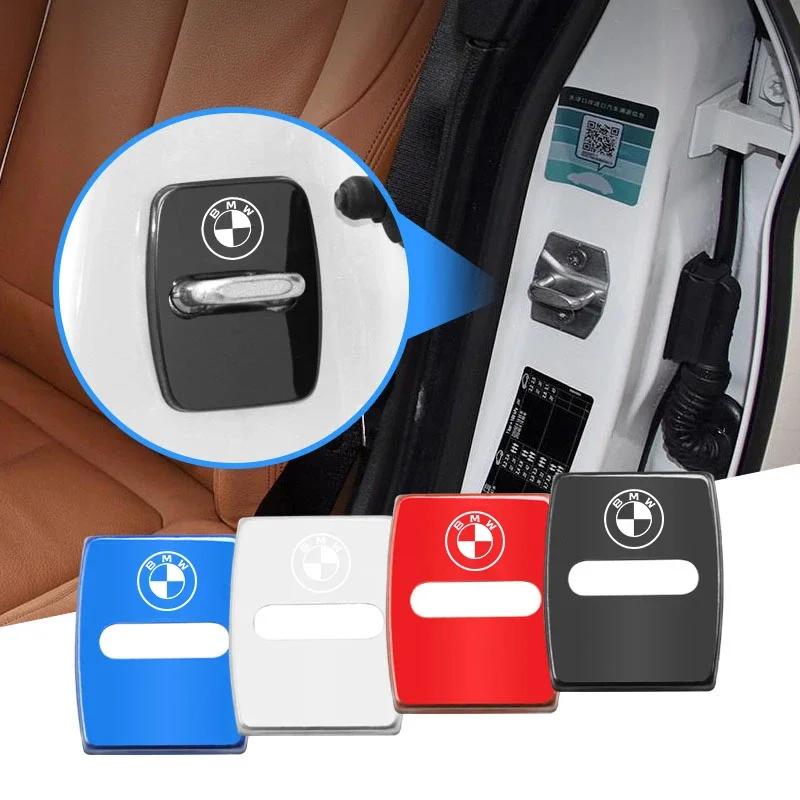 Zinc Alloy Car Door Lock Buckle Protective Covers Cover For BMW F25 F26 F15 F16 F48 F39 I3 I4 G07 G22 G15 F40 Sticker XM2