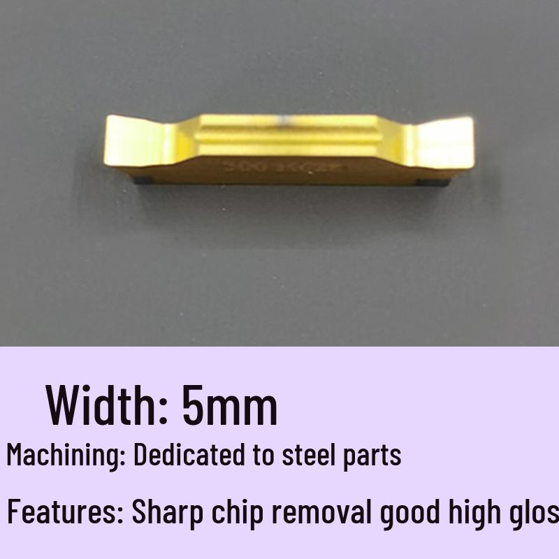 CNC Nut- und Abstechklingen: Edelstahl mggn/mgmn300/400 Einsätze