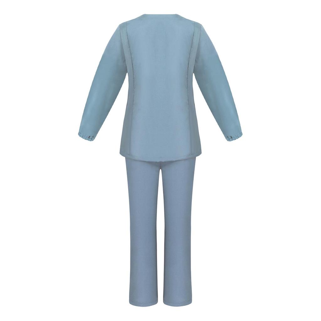 Autumn Winter Long Sleeve Scrub Suit Set Surgical & Isolation Gown Workwear