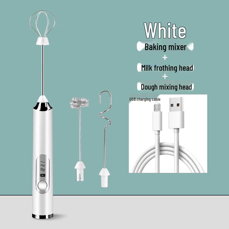 

Wutuo Handheld Electric Milk Frother & Egg Beater