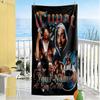 2pac Customized Name Beach Towel Super Soft Microfiber Quickdry Fabric Ideal for Travel Outdoor Swim Pool Yoga Surf Camping Hiking Gym Gift Holiday