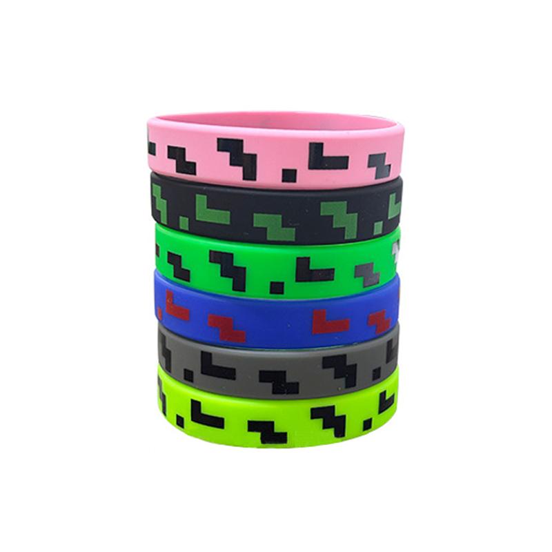 

Pixel Theme Party Favors Pixelated Sunglasses Silicone Bracelets Birthday decoration party supplies Gift