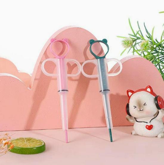 Мягкая силиконовая шприц-дозатор для лекарств для кошек и собак Single OPP Bag