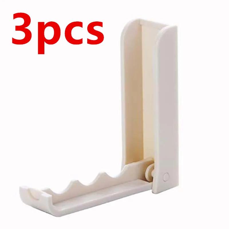 

Складная настенная подвесная самоклеящаяся полка для хранения белья, вешалка для одежды, зонтов, настенный шкаф для ванной комнаты, держатель, крючки