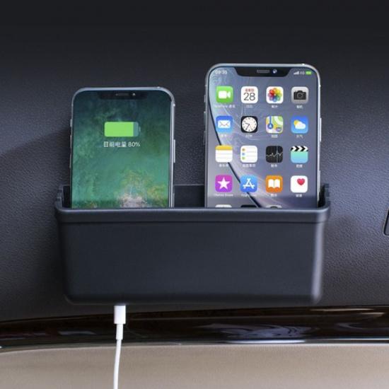 Universal Car Auto Mobile Phone Organizer Storage Box Holder Bag Car Accessories
