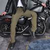 New product Motorcycle Four Seasons Anti-drop Riding Pants, Waterproof and Windproof Double Layer Breathable High Waist Locomotive Anti-drop Pants Men