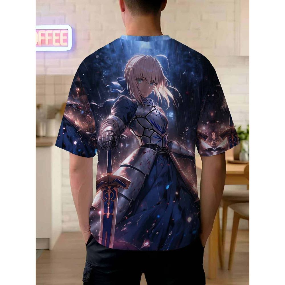 2026 New Printed T-shirts, Men's Destiny Series Altria Theme Printed T-shirts, Anime Edge Casual Short Sleeves, Daily Wear and Peripheral Products