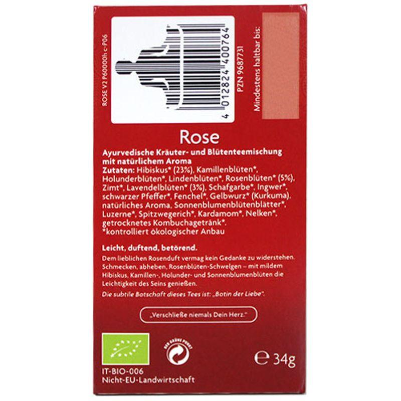 Yogi Tea Rose Tea 17 tea bags (34g)
