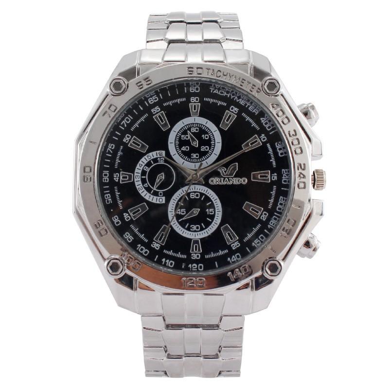 Men's Waterproof Luminous Running Alarm Clock Watch