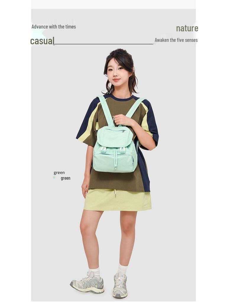 Dopamine Sweet Girl Lightweight Oxford Backpack for Travel, Hiking, and Shopping
