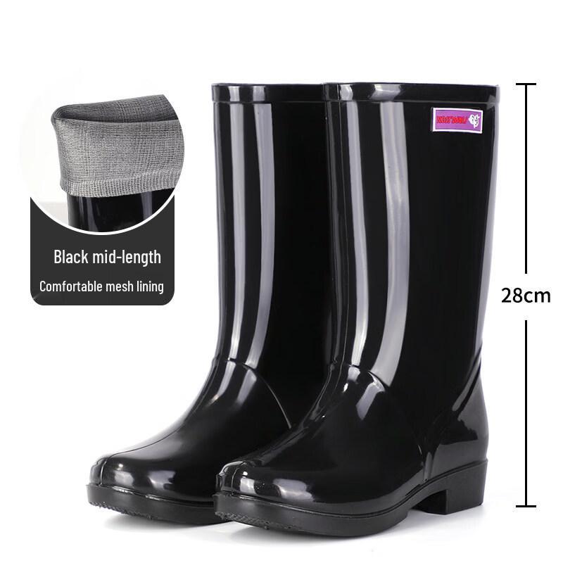 

Zhuangluhua Pin Women s Waterproof Non-slip Rain Boots