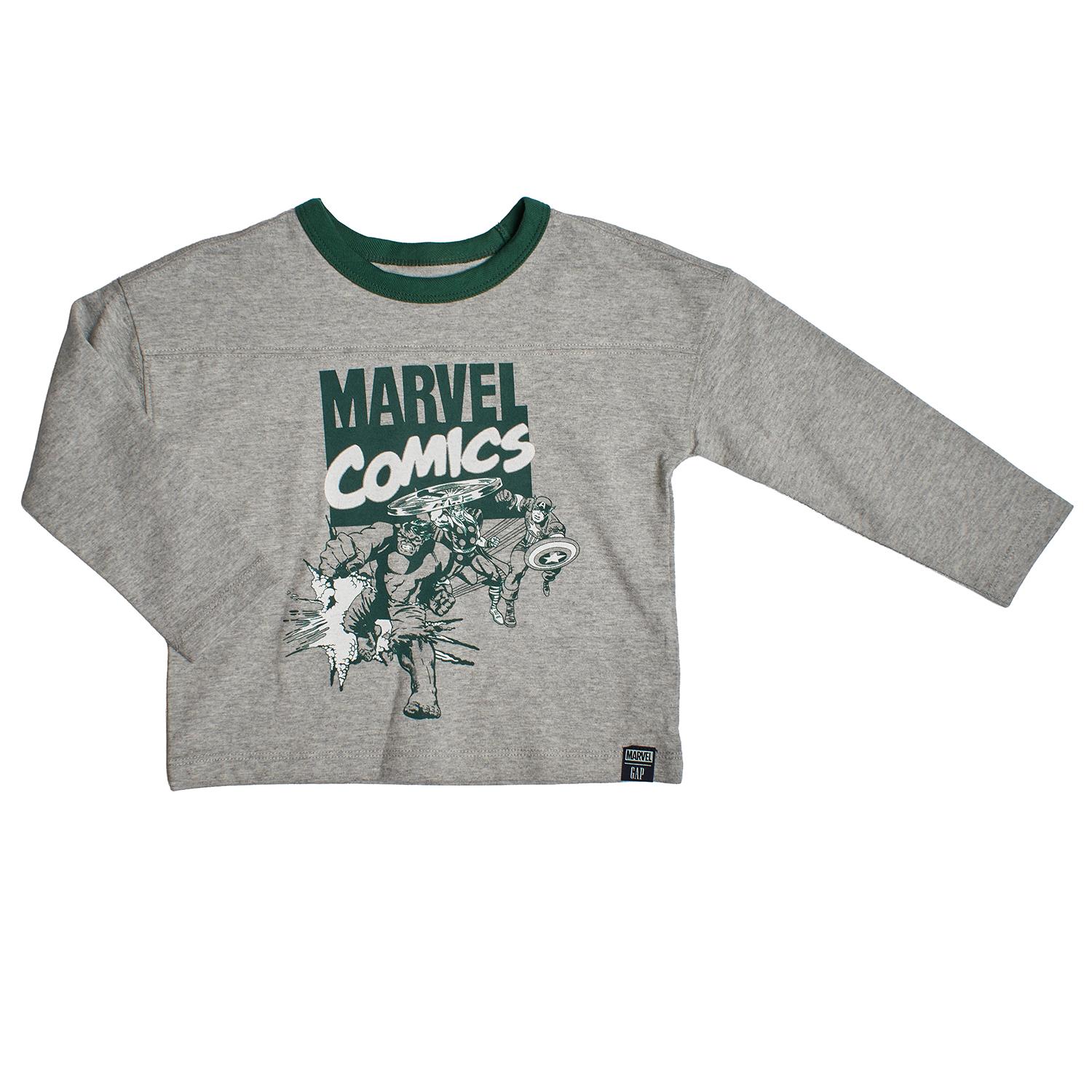 

Marvel Comics 431631 Long Sleeve T-Shirt for Boy 2 AÑOS серый