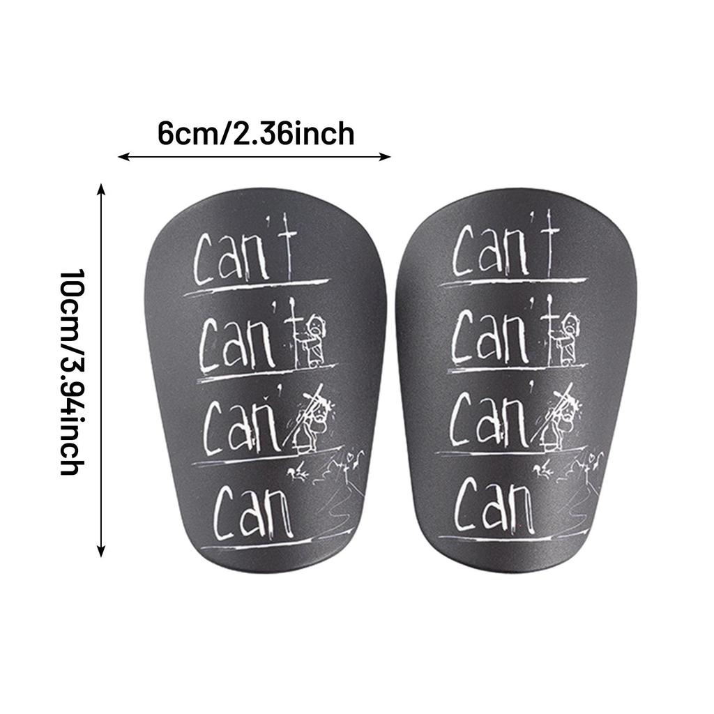 2 חתיכות מיני כדורגל שווקי מגן שרוול עגל רגלי ציוד מגן בולם זעזועים