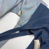 Fluit Studio Denim Stitch Point Triangle Shoulder Bag