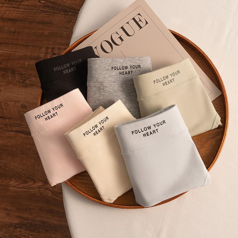 Women S Cotton Underwear Mid Waist Girl Style Antibacterial Crotch Daily Wear