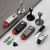 Anti Sagging Door Stop Pulley Silent Fixed Roller Directional Sliding Glass Door  Office Use
