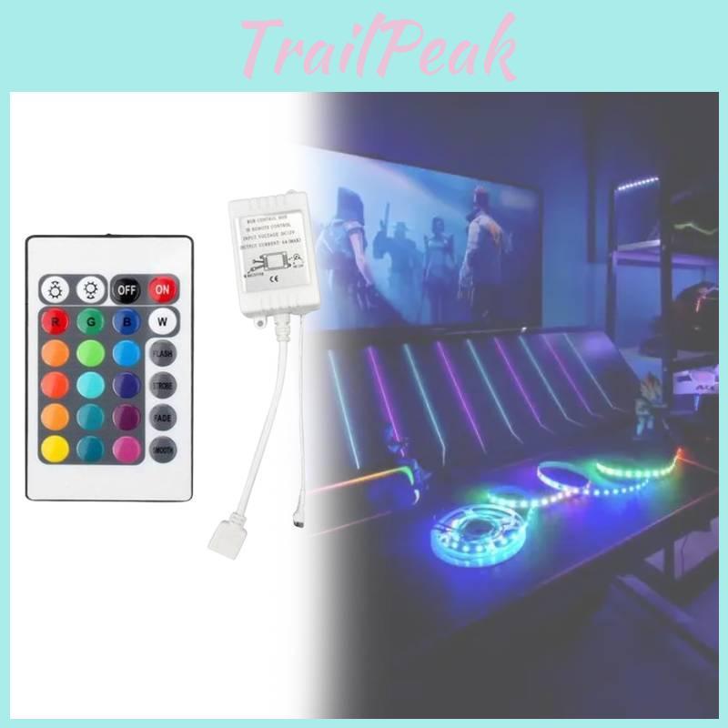 Keys Remote 24 Control Dc12v Led Controller Rgb Control Box Supplies Accessories