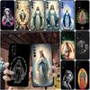 BH47 Virgen Maria Phone Case for Samsung Galaxy S20 S21 S22 Ultra FE + Plus A21S A22 A24 A25 A26 A30 A30S A31