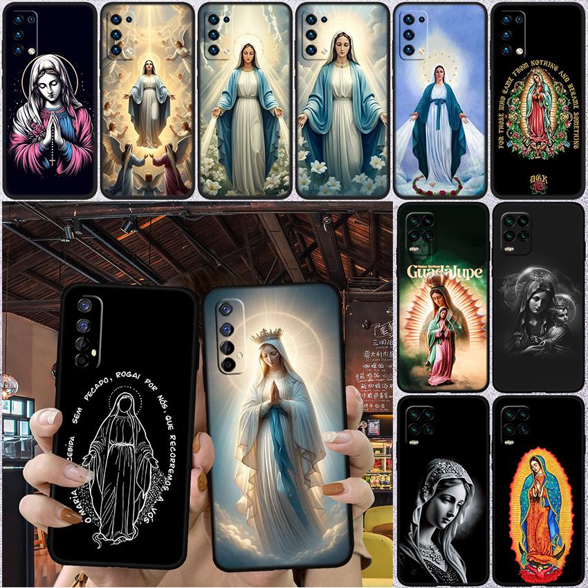 BH47 Virgen Maria Phone Case for Samsung Galaxy S20 S21 S22 Ultra FE + Plus A21S A22 A24 A25 A26 A30 A30S A31