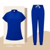 Women's V-Neck Scrub Suit - Cross-Border Nurse & Doctor Workwear Fashion