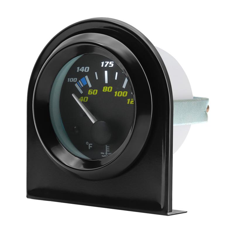 MAIMEIMI 40~120℃ 52MM Water Temperature Gauge with Sensor Temp Joint Pipe Sensor Hose Adapter 26-40MM for Petrol Car 12V