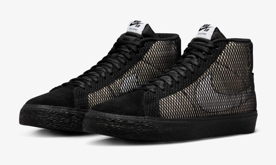 FN6038-100 Nike SB Zoom Blazer Mid Premium Белый Черный (Мужской) 9.5