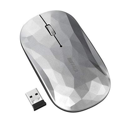 BSMBW330GSV USB BlueLED Optical 3 Buttons (Geometry/Silver) Mouse,