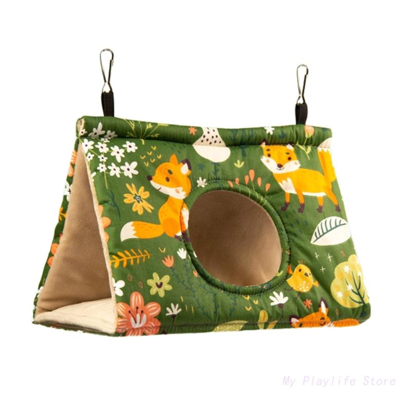 

Зимний теплый птичий домик-гнездо, подвесной гамак для попугаев, бархатный сарай, клетка для зябликов, укрытие для птиц, спальная кровать, теплые качели