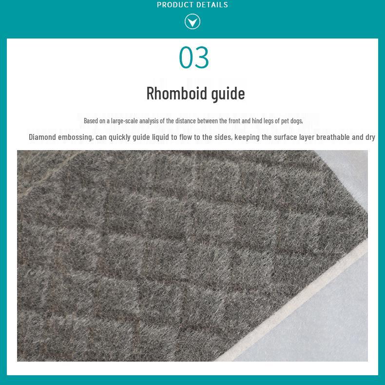 Pet Urine Pads: Thick Bamboo Charcoal, Absorbent Disposable Diapers for Cats & Dogs