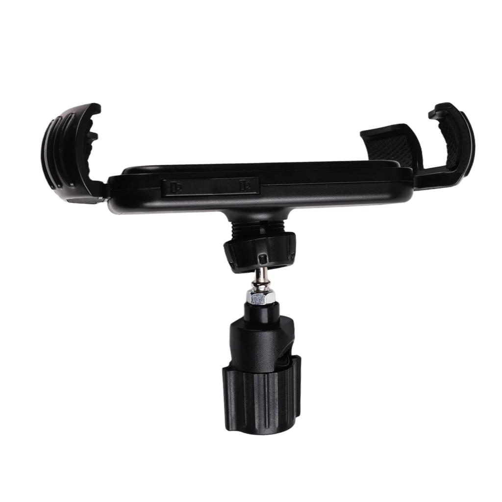 Bicycle Phone Clip Rearview Mirror Motorcycle Holder Rotating Knob Locking Mechanism Stability Enhancement Riding NavigationTool