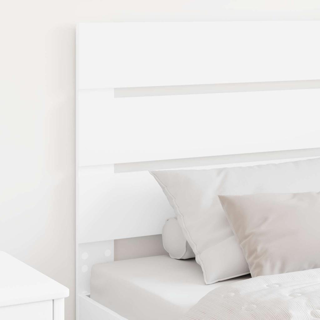 Headboard White Wood Based Material