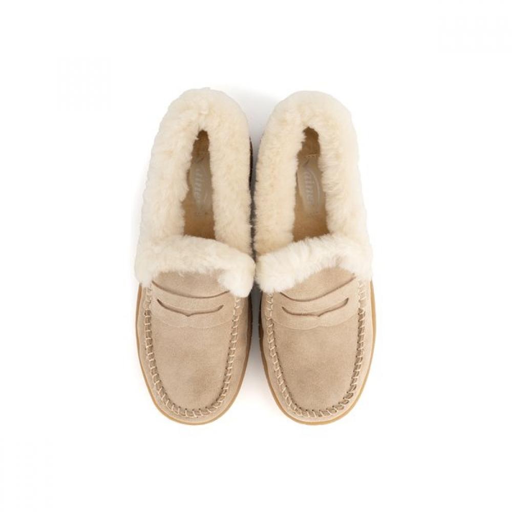 Vainer Women S Comfort Fur Loafer 9x81f00tp