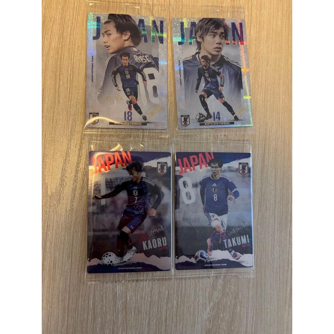Used Japan national soccer team wafer