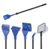 5 In 1 Adjustable Aquarium Tank Clean Set Aquarium Cleaning Tools Aquarium Cleaner Fish Net Gravel Rake Algae Scraper Fork Sponge Brush