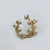 Exquisite Rhinestone Metal Buckle Clasp Craft DIY Woven Bag Purse Hat Decor Bag Pendant Decoration