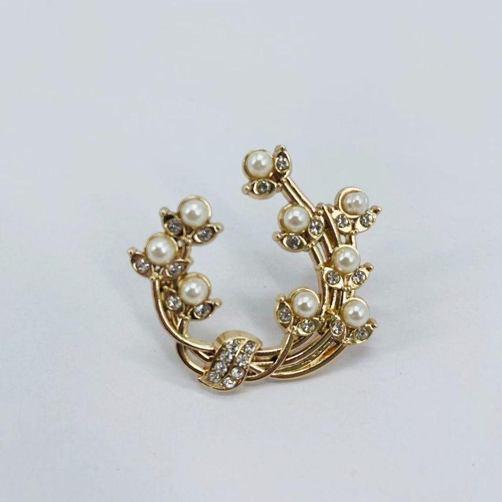 Exquisite Rhinestone Metal Buckle Clasp Craft DIY Woven Bag Purse Hat Decor Bag Pendant Decoration
