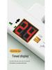International Smart Timer Socket with Overcharge Protection (Hong Kong, Israel, South Korea, Russia, Europe, Australia Compatible).