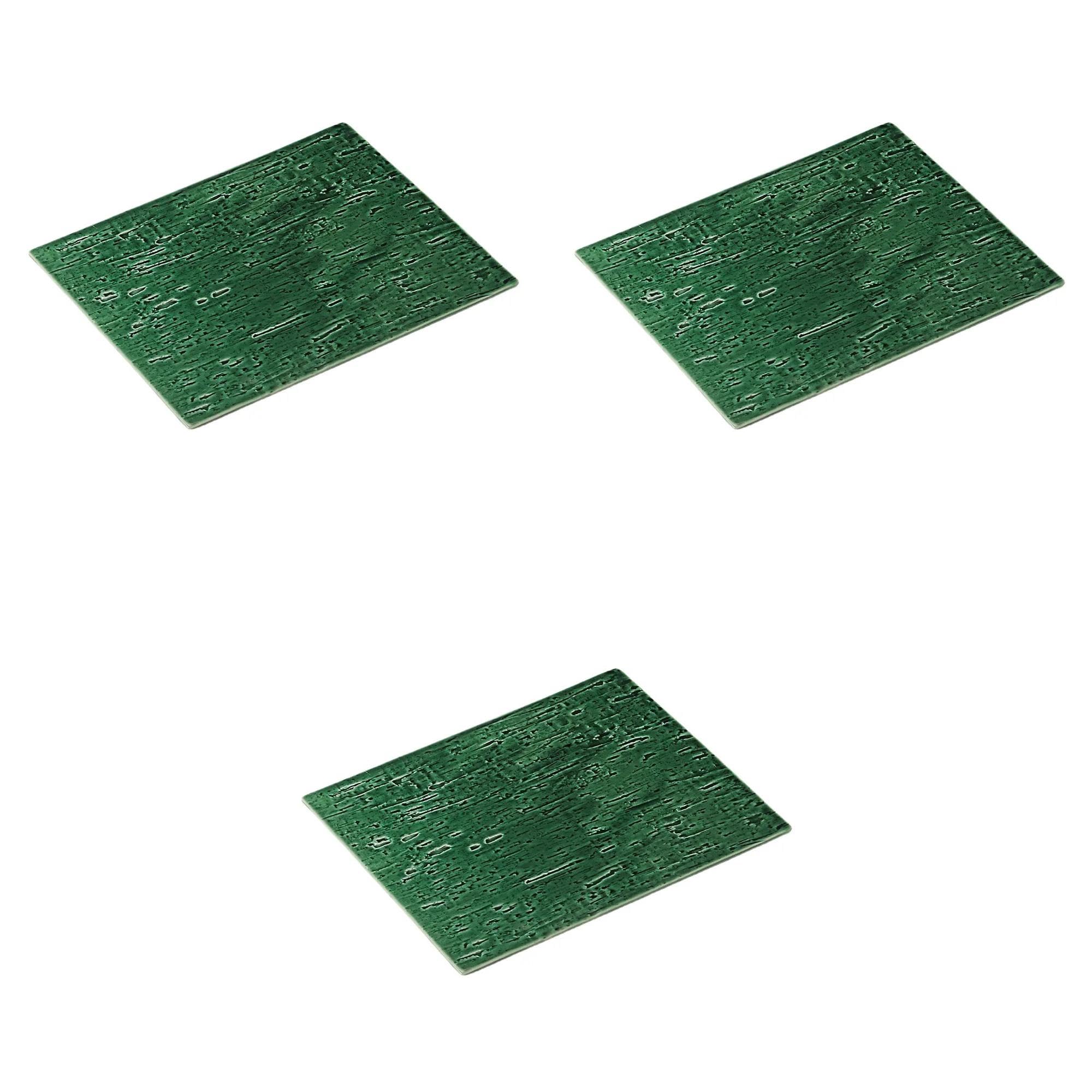 

Set of 3 Silent 28cm Flat Rectangular Plates x x Rectangular Plates Setomonohonpo [28.8 20.6 0.9 cm] (Extra Large)