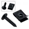 U-type Clips Accessory Black Panel Fasteners Parts