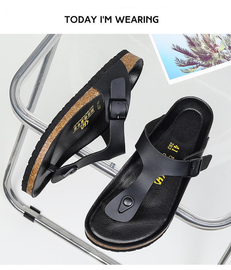 Ciabatte Sandali da Spiaggia Antiscivolo Resistenti all'Usura alla Moda da Uomo - Taglia Grande Scarpe Moda Casual da Esterno