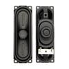 Small Oval Speaker with Internal Magnet Technology 97x31mm 4 Ohm 12W Power Simple To Operate for Clear Sound Output
