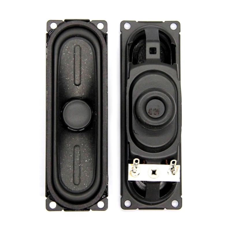 Small Oval Speaker with Internal Magnet Technology 97x31mm 4 Ohm 12W Power Simple To Operate for Clear Sound Output