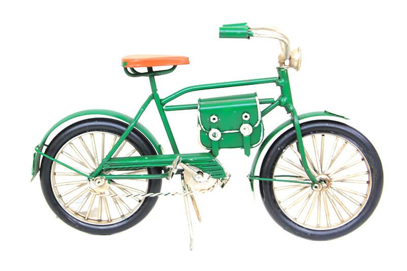 

Декоративная металлическая сумка для велосипеда