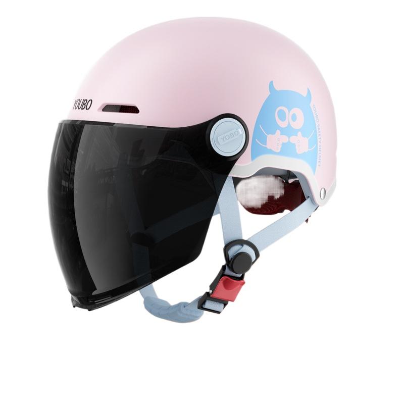 Electric Car Helmet Couple Four Seasons Universal Battery Motorcycle Men's Half Helmet Helmet